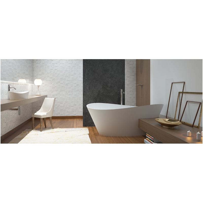 Vonia Aura Iside 1860 su persipylimu, akmens masė MARMORYL®, Vispool 1 Vonia Aura Iside 1860 su persipylimu, akmens masė MARMORYL®, Vispool 1