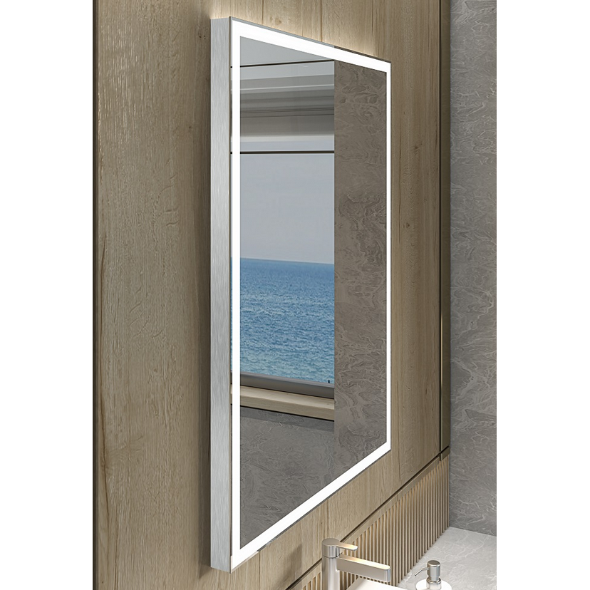 Atitraukiamas vonios kambario veidrodis YOU 80x60, baltas, Miior 2 Atitraukiamas vonios kambario veidrodis YOU 80x60, baltas, Miior 2