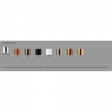 Aukštas maišytuvas praustuvui DIGIT Color, įvairių spalvų, Palazzani 3