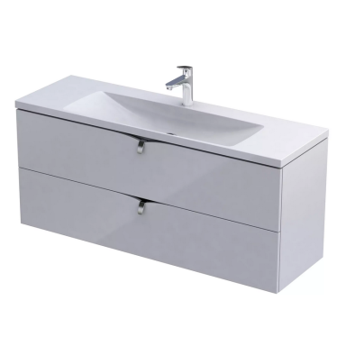 Pakabinama spintelė su praustuvu SIENA Compact 120x38, Oristo Pakabinama spintelė su praustuvu SIENA Compact 120x38, Oristo