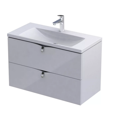 Pakabinama spintelė su praustuvu SIENA Compact 80x38, Oristo Pakabinama spintelė su praustuvu SIENA Compact 80x38, Oristo