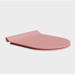 WC dangtis GSI SLIM Soft-Close, Blush Matt