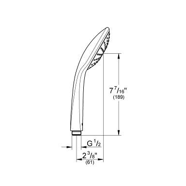 Dušo galvutė Grohe Euphoria Mono 110, IŠPARDAVIMAS Dušo galvutė Grohe Euphoria Mono 110, IŠPARDAVIMAS