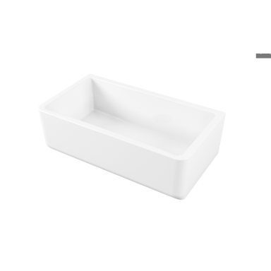 Dvipusė keramikinė virtuvinė plautuvė FARMER SINK FRAME 84 × 46, Galassia Dvipusė keramikinė virtuvinė plautuvė FARMER SINK FRAME 84 × 46, Galassia