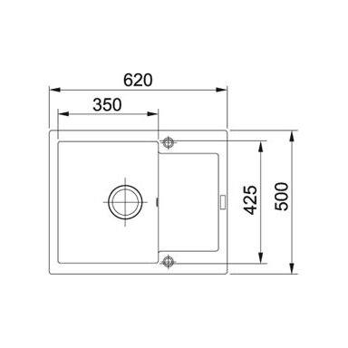 Мойка из фрагранита Franke MRG 611-62