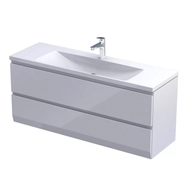 Pakabinama spintelė su praustuvu Brylant Compact 120x38, Oristo Pakabinama spintelė su praustuvu Brylant Compact 120x38, Oristo