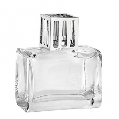 Katalitinė lempa QUADRI Transparente + kvapas lempai Exquisite Sparkle 500ml, Maison Berger 2