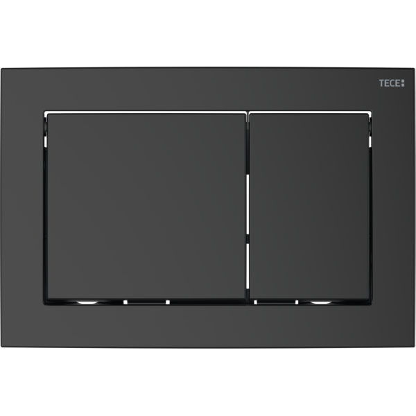 Komplektas sūkurinio WC OTTAWA 49x37 SILENT POWER™ OMNIRES ir rėmo TECE Base 4in1 su juodu klavišu 1