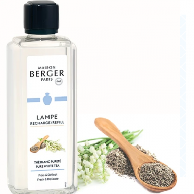 Аромат для каталитической лампы Pure White Tea, Maison Berger