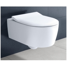 Подвесной унитаз Avento Flush WC + крышка SLIM Soft Close Villeroy & Bosh