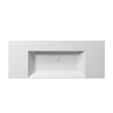 Matinis pakabinamas praustuvas KUBE X 120x47, GSI Matinis pakabinamas praustuvas KUBE X 120x47, GSI