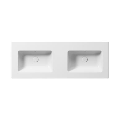 Pakabinamas/baldinis praustuvas Pura 122x46, baltas matinis, GSI Pakabinamas/baldinis praustuvas Pura 122x46, baltas matinis, GSI