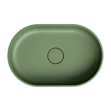 Умывальник встраиваемый 55x36 OVO M+ оливковый, Omnires