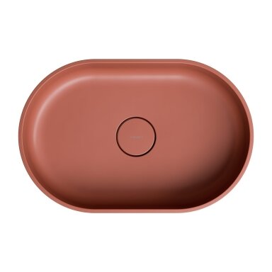 Умывальник встроенный 55x36 OVO M+ терракота, Omnires