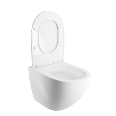 Pakabinamas sūkurinis WC OTTAWA COMFORT 54x37 SILENT POWER™ su Soft Close dangčiu, OMNIRES 4