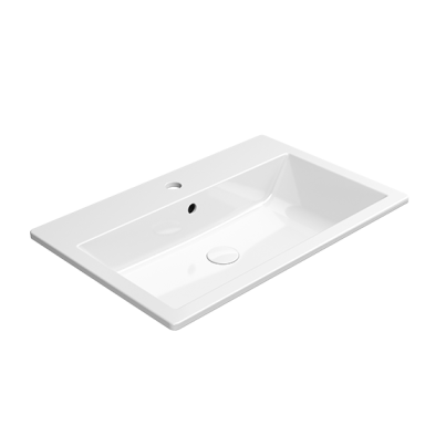Praustuvas KUBE X Extraglaze® 70x46, įleidžiamas, GSI