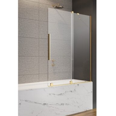 Sienelė stačiakampei voniai FURO Gold PND II, Radaway