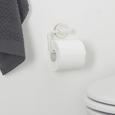 Держатель туалетной бумаги URBAN, белый матовый, Тiger