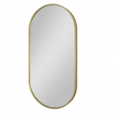 Зеркало CARINA OVAL FR GOLD 50x100, BLU