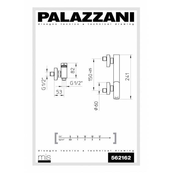 Верхний смеситель для душа MIS COLOR, Palazzani (цвета) 2 Верхний смеситель для душа MIS COLOR, Palazzani (цвета) 2