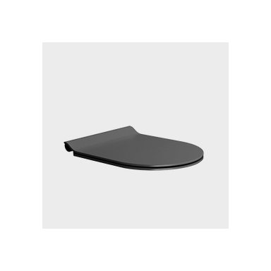WC dangtis GSI SLIM Soft-Close, ardesia matt (juodas matinis)