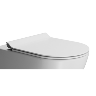 WC dangtis GSI SLIM Soft-Close, white matt 1 WC dangtis GSI SLIM Soft-Close, white matt 1