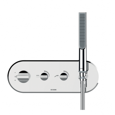 Maišytuvas dušui APICE-SLIM, potinkinis termostatinis, įvairių spalvų, Bossini 13